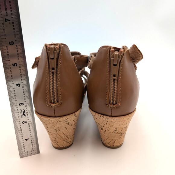 Rockport Briah Gladiator Wedge Sandals Women's Brown Size US7.5W EU38 - Picture 5 of 13